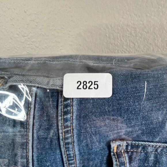 Gap Vintage Slim Mid Rise Medium Indigo Blue Denim Wash Jeans 34/18R - Picture 14 of 14